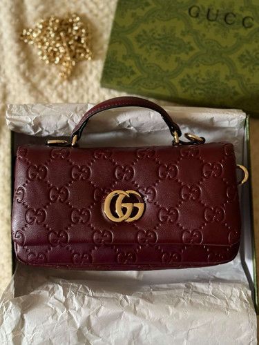 Gucci Gg Milano Top Handle Shoulder Bag