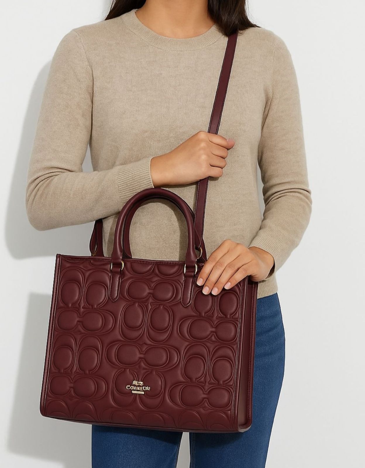 Coach Maggie Embossed