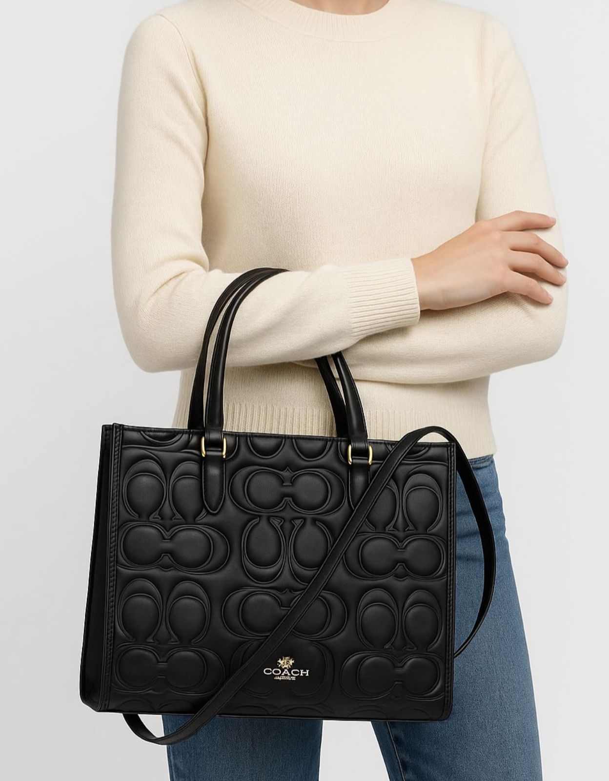 Coach Maggie Embossed