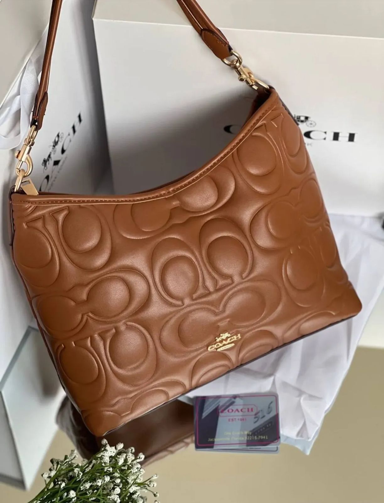 Coach EmbossLaurel Hobo