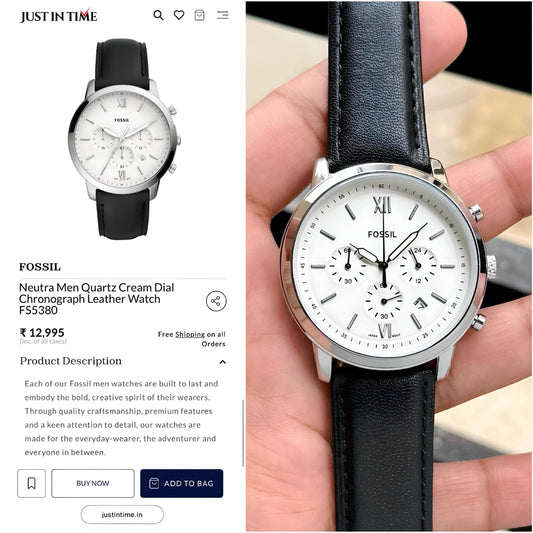Fossil Neutra Premium Original Model Series Now Available