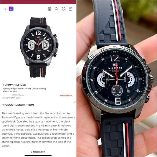 Tommy Hilfiger Decker Analog Model Series Now Available
