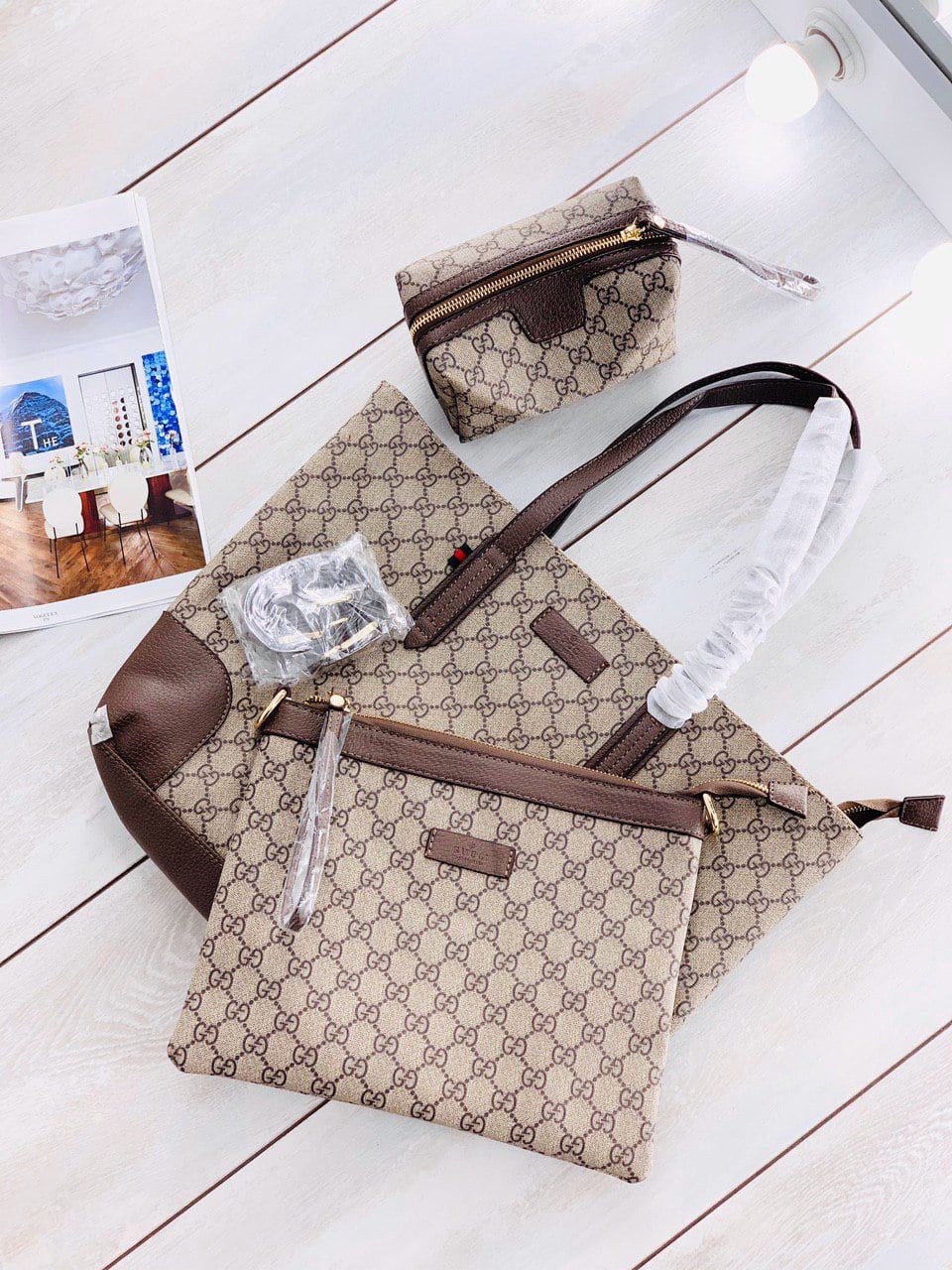 GUCCI COMBO TOTE