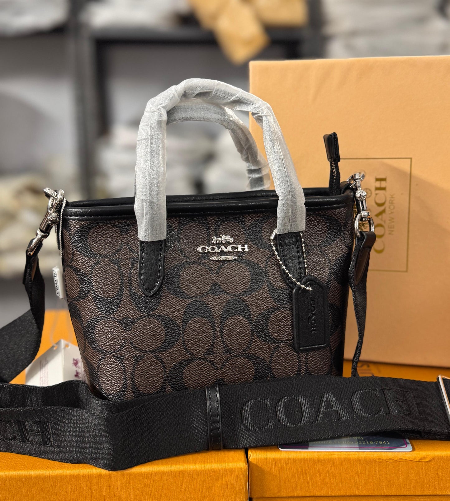 Coach City Mini Tote Bag