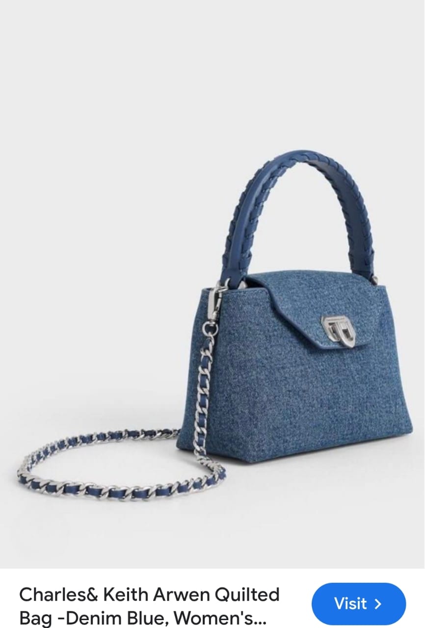 Charles & Keith Arwen Top Handle Bags