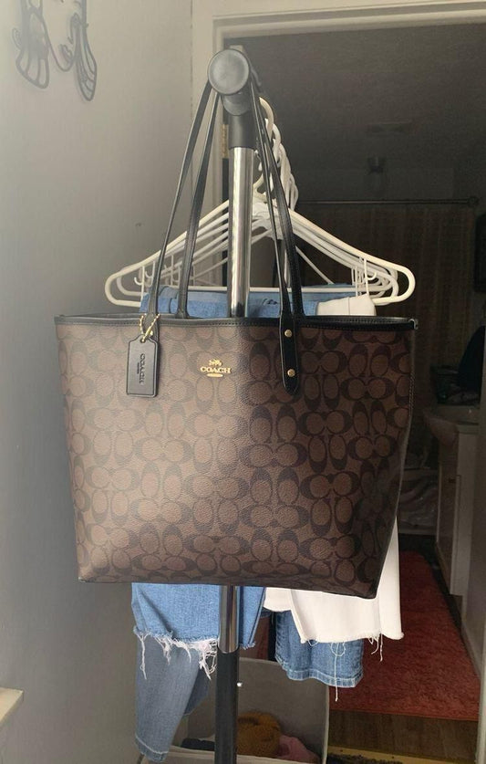 Coach Signature Tote Bags