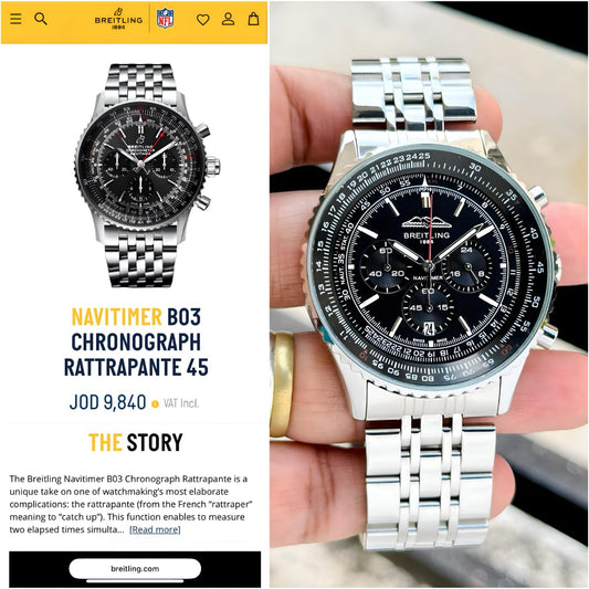 Breitling Navitimer Original Model Series Now Available