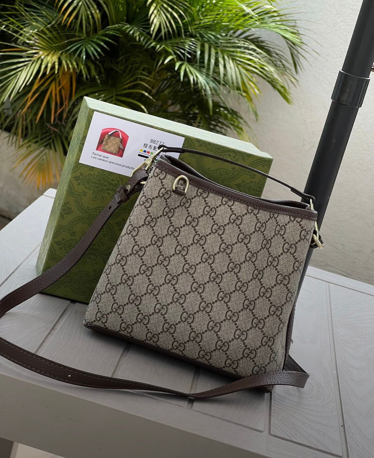 Gucci Emblem Small Tote