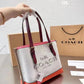 Coach ®️ Mollie Colour Block Tote Bag