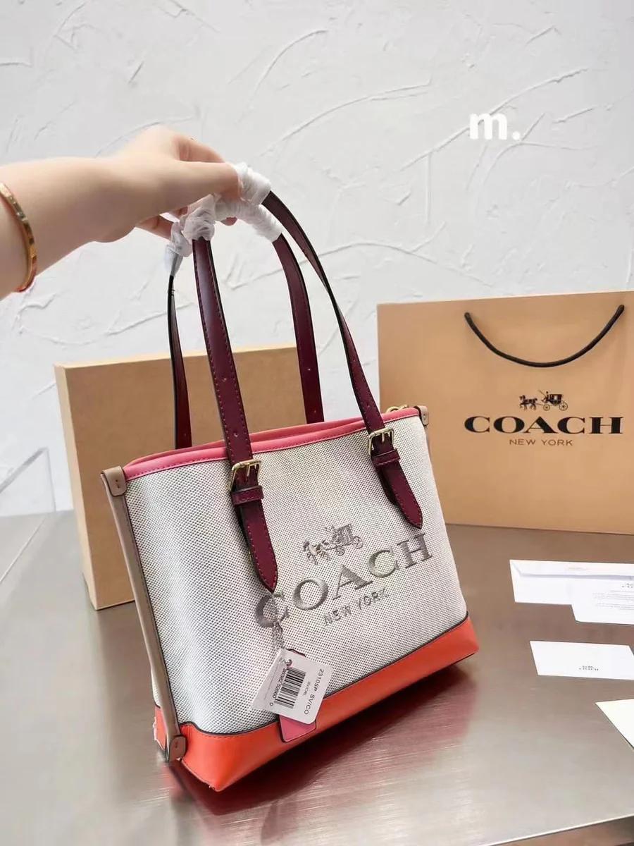 Coach ®️ Mollie Colour Block Tote Bag