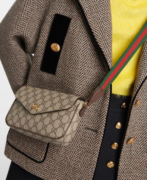 Gucci Ophidia Pochette Sling Bag