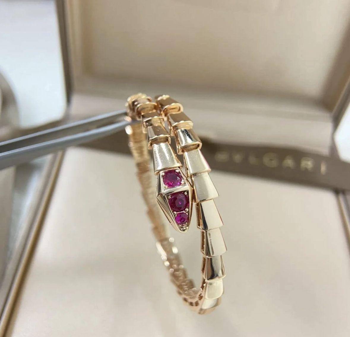 BVLGARI SERPENTI VIPER HAND BRACELET