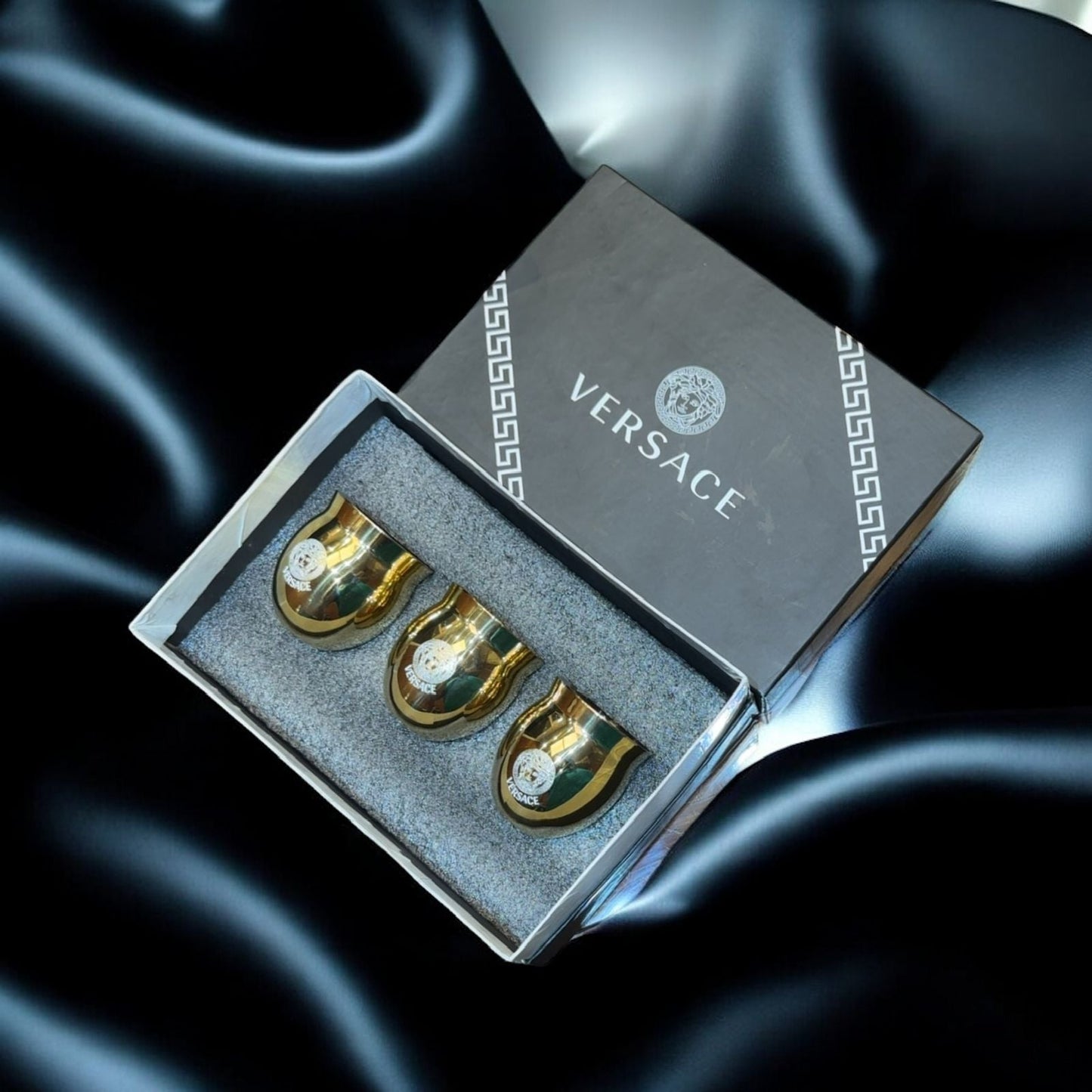 SUPER ELEGANT 18K GOLD PVD PLATING KULLAD GIFT SET