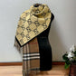 Warm Gucci Stoles Latest Edition Dual Print Cashmere