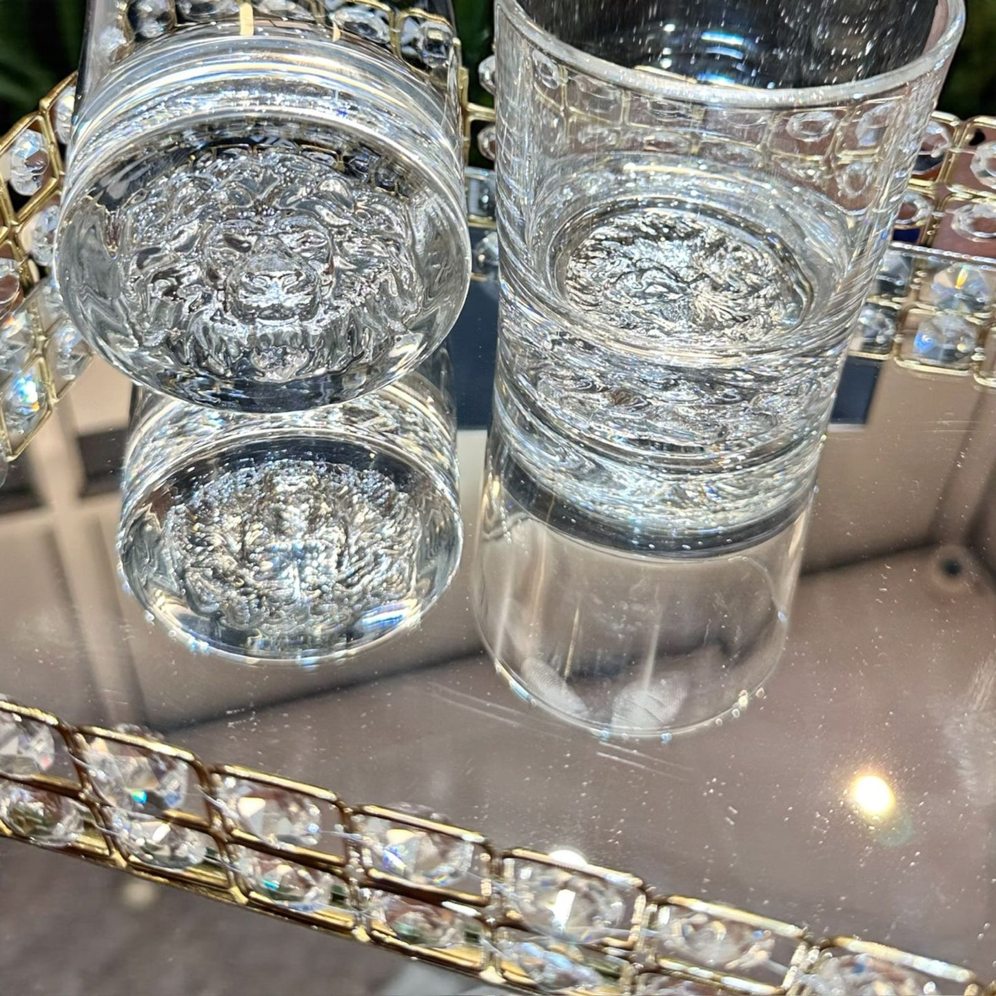 EXCLUSIVE VERSACE CRYSTAL WHISKEY GLASS 🥃