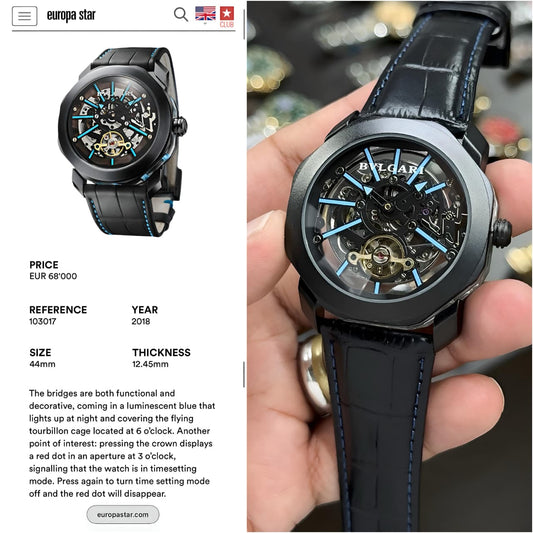 Bvlgari Octo Tourbillon Original Model Series Now Available