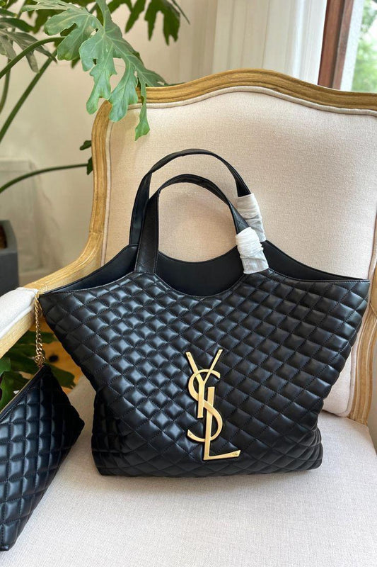 Saint Laurent Ysl Icare Maxi Shopping Bag