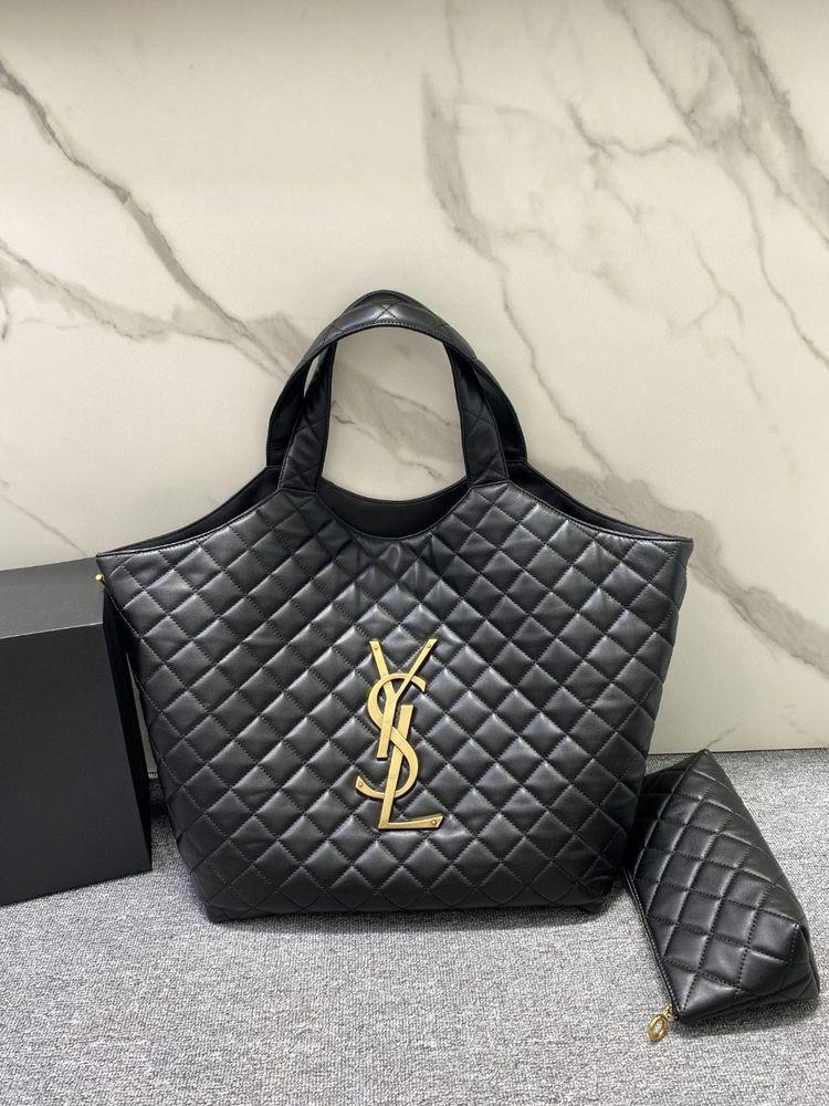 Saint Laurent Ysl Icare Maxi Shopping Bag