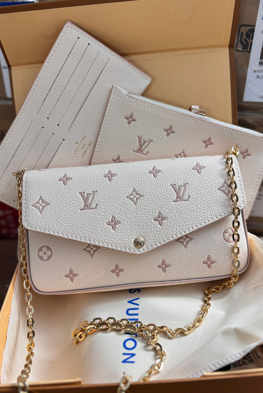 Louis Vuitton Emboss Latest  Felicie Series