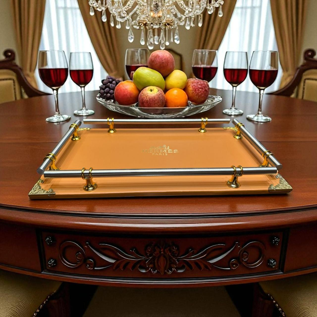 HERMÈS LEATHERETTE PREMIUM TRAY