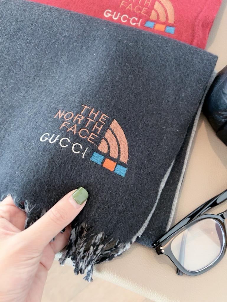 Gucci X The North Face Woolen Muffler/Stole