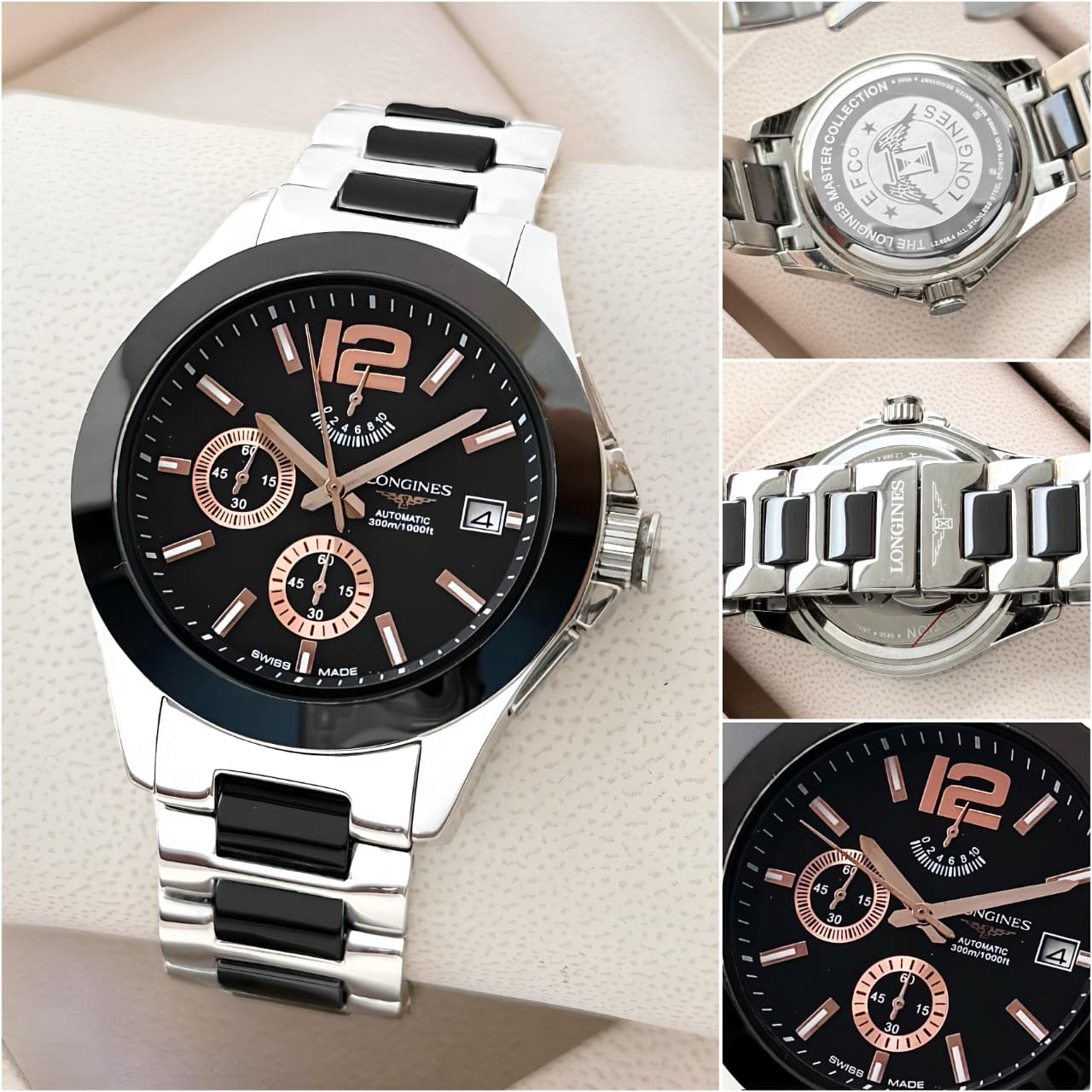 Logines Conquest Ceramic Chronograph Original Model Series Now Available