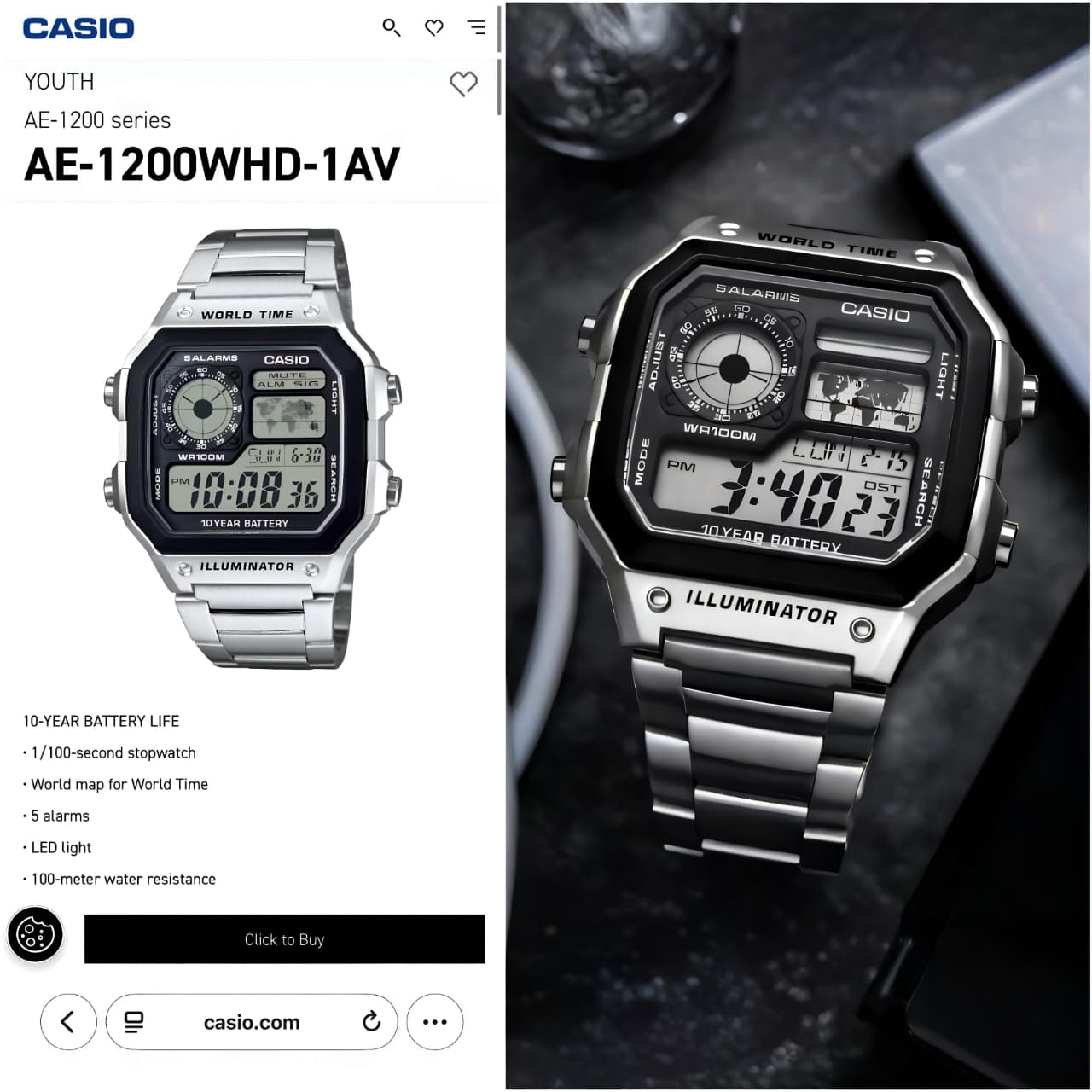 Casio Vintage Youth Collection, Original Model Series Now Available