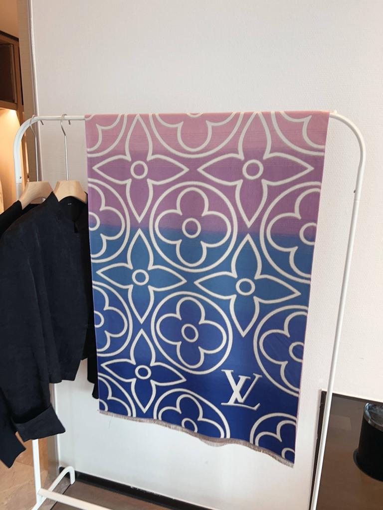 Louis Vuitton Multi Shade Woolen Stole