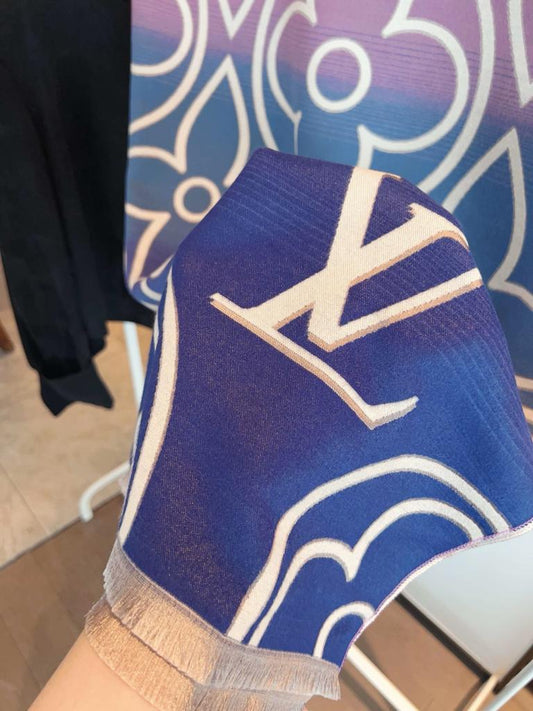 Louis Vuitton Multi Shade Woolen Stole