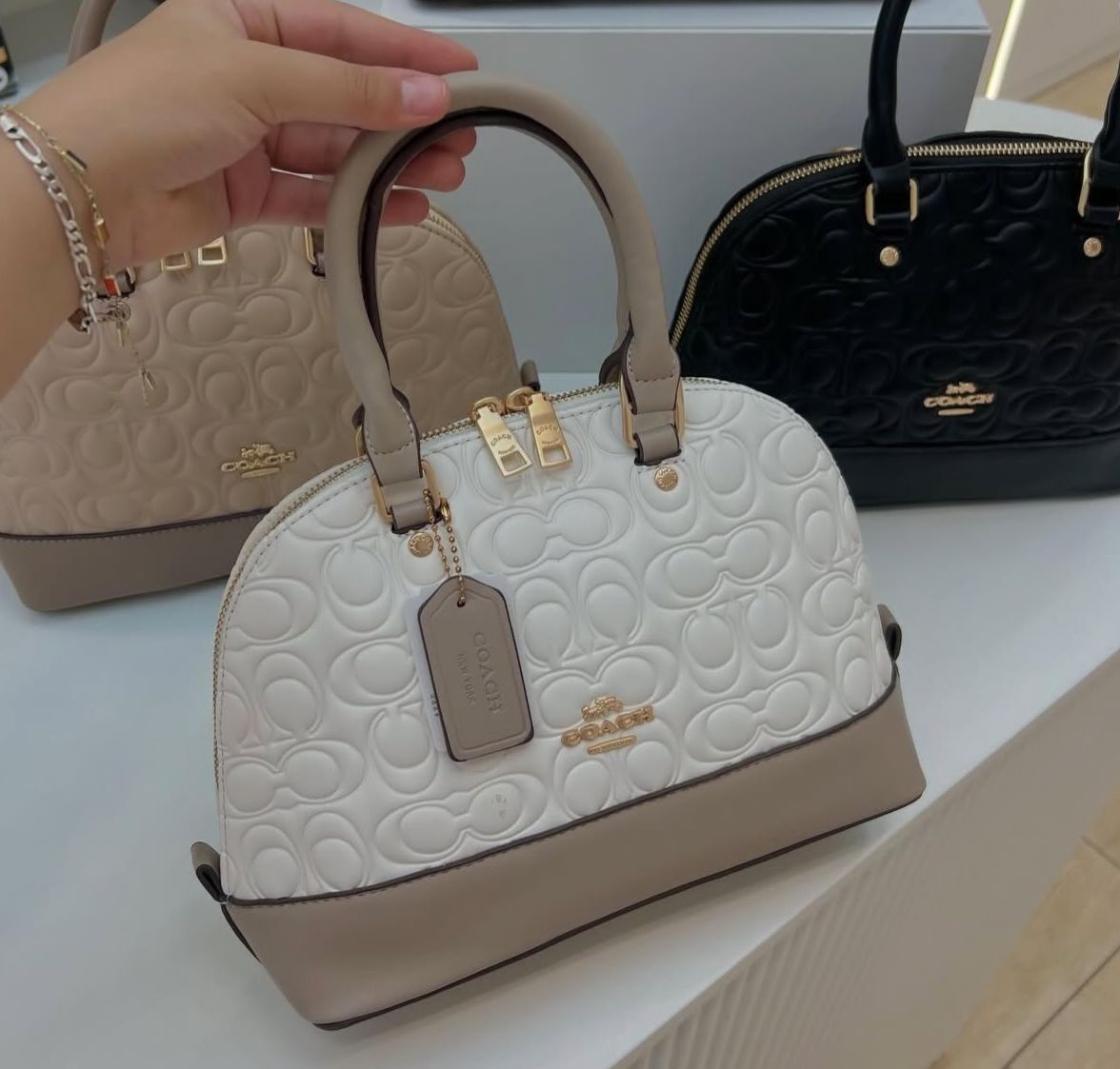 Coach Alma Embossed