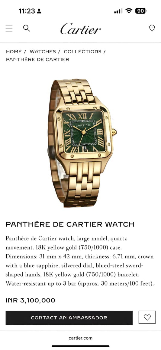 Panthere DE Cartier Original Model Series Now Available