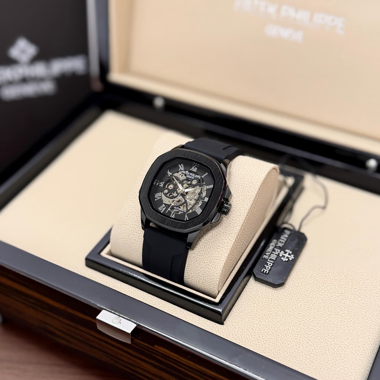 Patek Philippe Open Heart Premium Aquanaut Detailed with Perfection