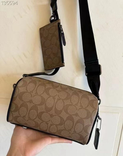 Coach CJ Axel Crossbody In Smoother Leather