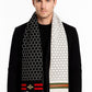 Gucci Latest Unisex Bee Muffler With Honeycomb Pattern