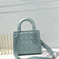 LADY DIOR DIAMOND MOTIF DIOR BAG