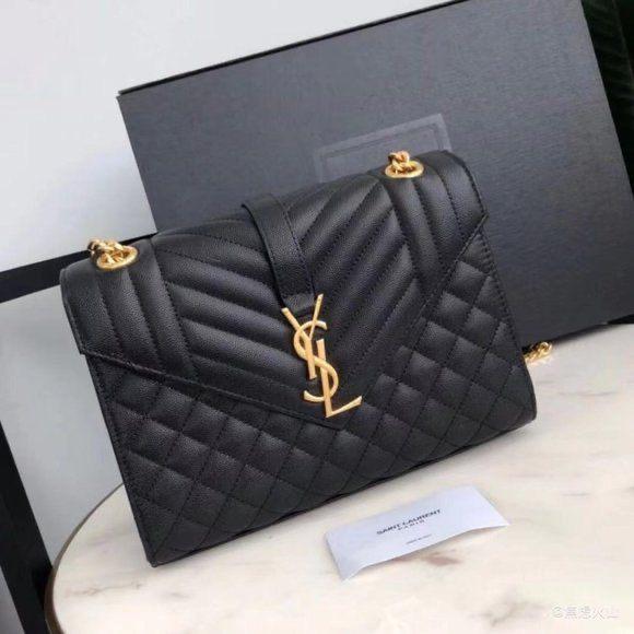 Ysl Latest Envelope New Quilt Large Shoulder Bag