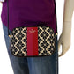KATE SPADE JACQUARD STRIPE CAMERA BAG