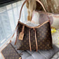 Louis Vuitton Carryall Denim Signature Hobo