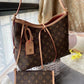 Louis Vuitton Carryall Denim Signature Hobo