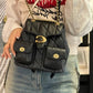 COACH TABBY CHAIN QUILTED BACKPACK