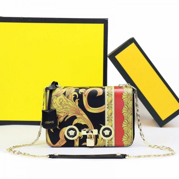 Versace Jeans Couture Crystal Medusa Shoulder Bag