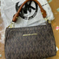 GUCCI AND MK THREE COMPARTMENT SHOULDER CUM SLING BAG