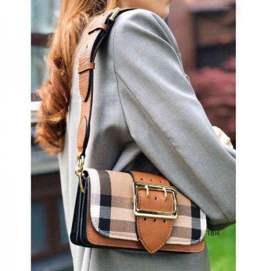 BURBERRY SMALL BUCKLE CROSSBODY BAG