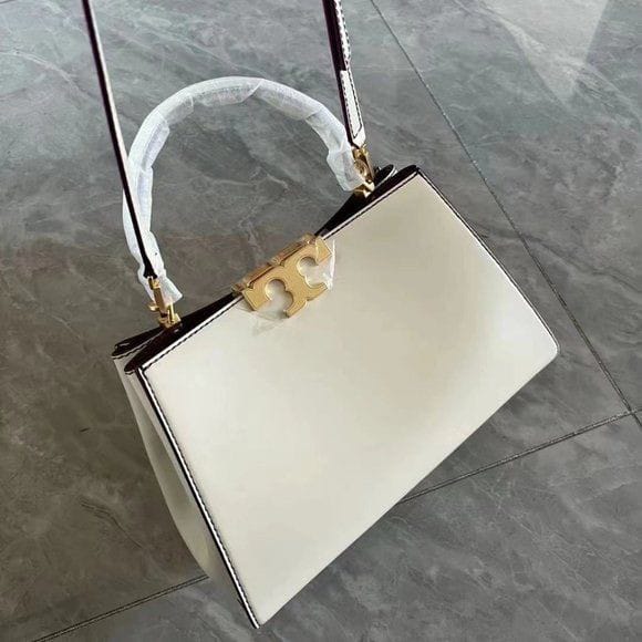 TORY BURCH  ELEANOR SPAZZOLATO SATCHEL BAG