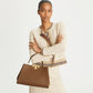 TORY BURCH  ELEANOR SPAZZOLATO SATCHEL BAG