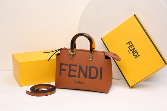 FENDI ROMA BY THE WAY SIGNATURE HANDY TRENDY BAG