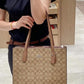 Coach Nina Carryall Premium Tote Bag With OG Box & Dust Bag