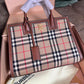 BURBERRY TB FRANCES SIGNATURE HANDBAG
