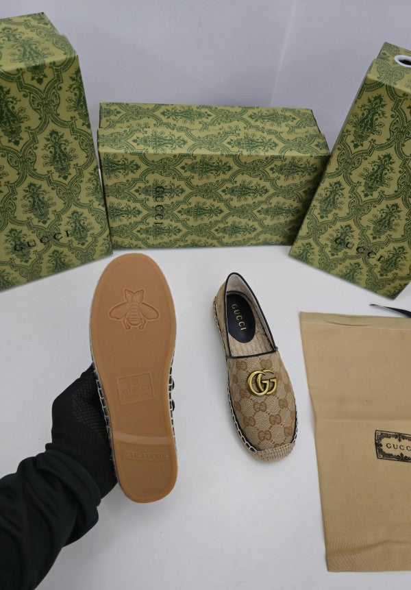 Gucci GG Espadrilles Shoes Box & Dust Bag