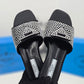 Prada Crystal Diamond Rhinestone Slides With OG Box